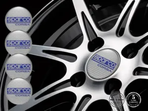 Sparco Wheel Stickers Sports Temporal Thrust Wave